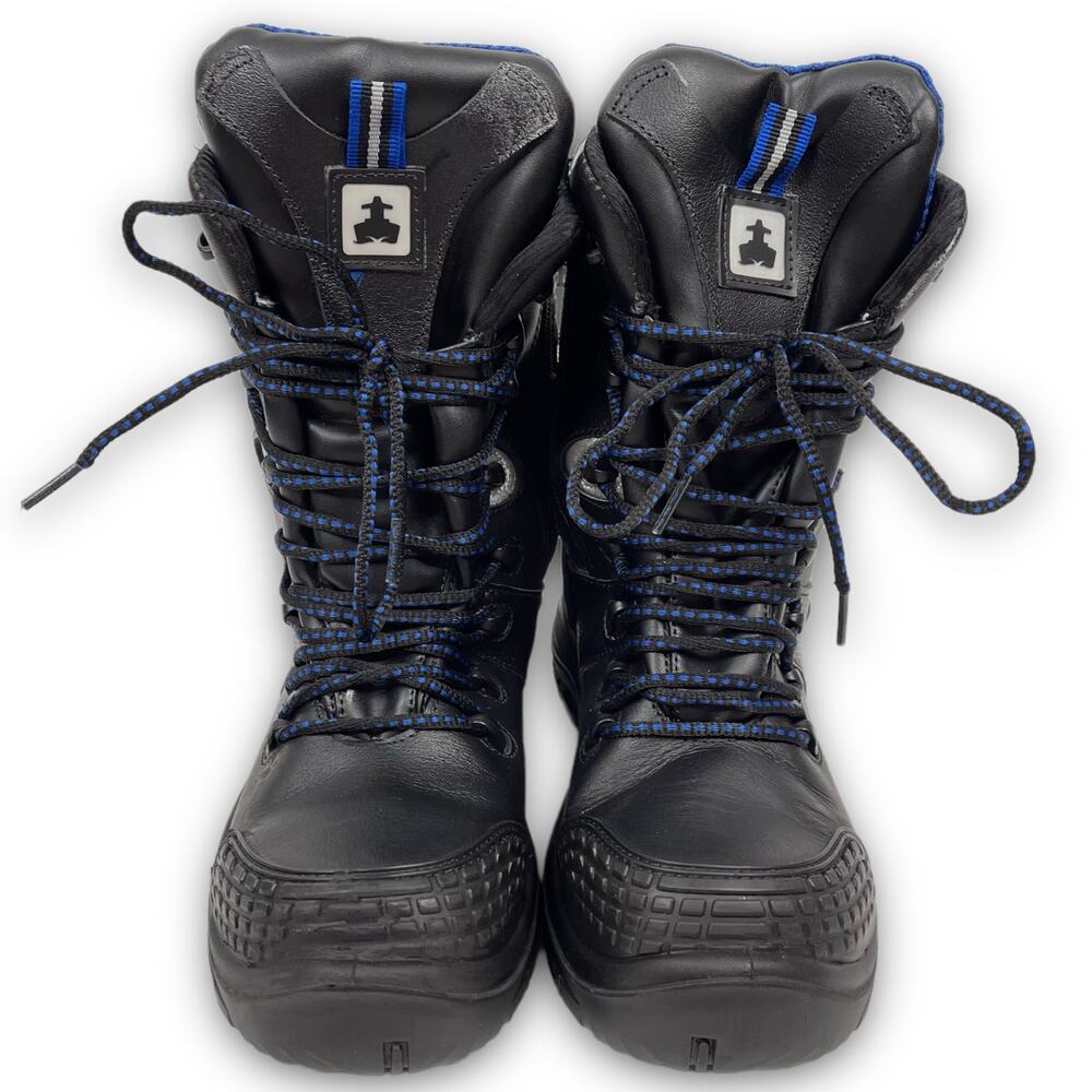 Safety Work Boots Insulated Water Resistant Aluminum Toe Protection Black 7.5